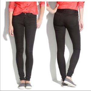 Madewell Legging Jeans in Classic Black